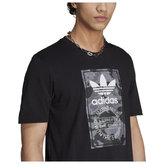 Adidas Ανδρική κοντομάνικη μπλούζα Graphics Camo Tongue Label Tee